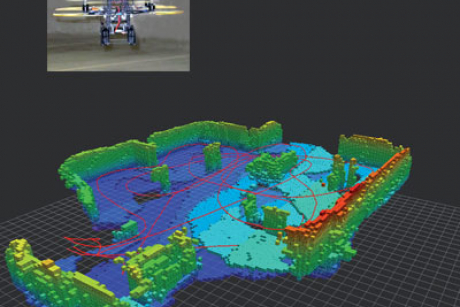 Modélisation 3D temps réel de l’environnement pour la navigation autonome des drones
